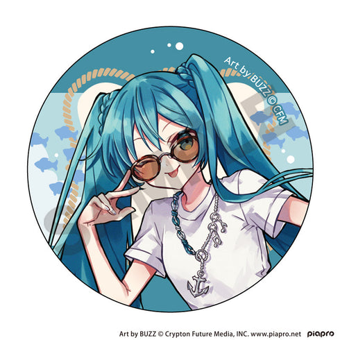 『初音ミク』トレーディンググリッター缶バッジ レトロ☆神戸2025【BOX】